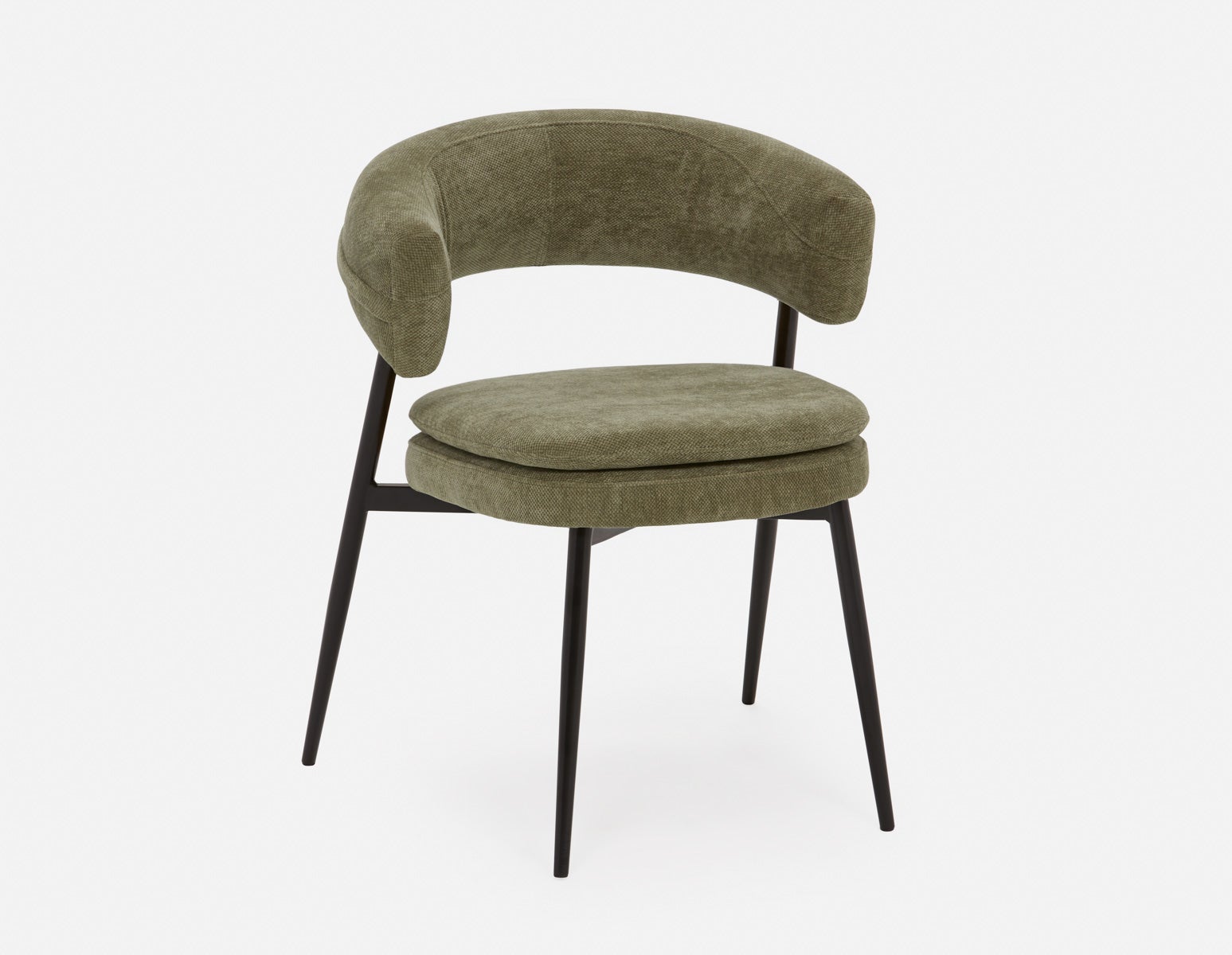 IFRAN - modern contemporary dining chair - Green