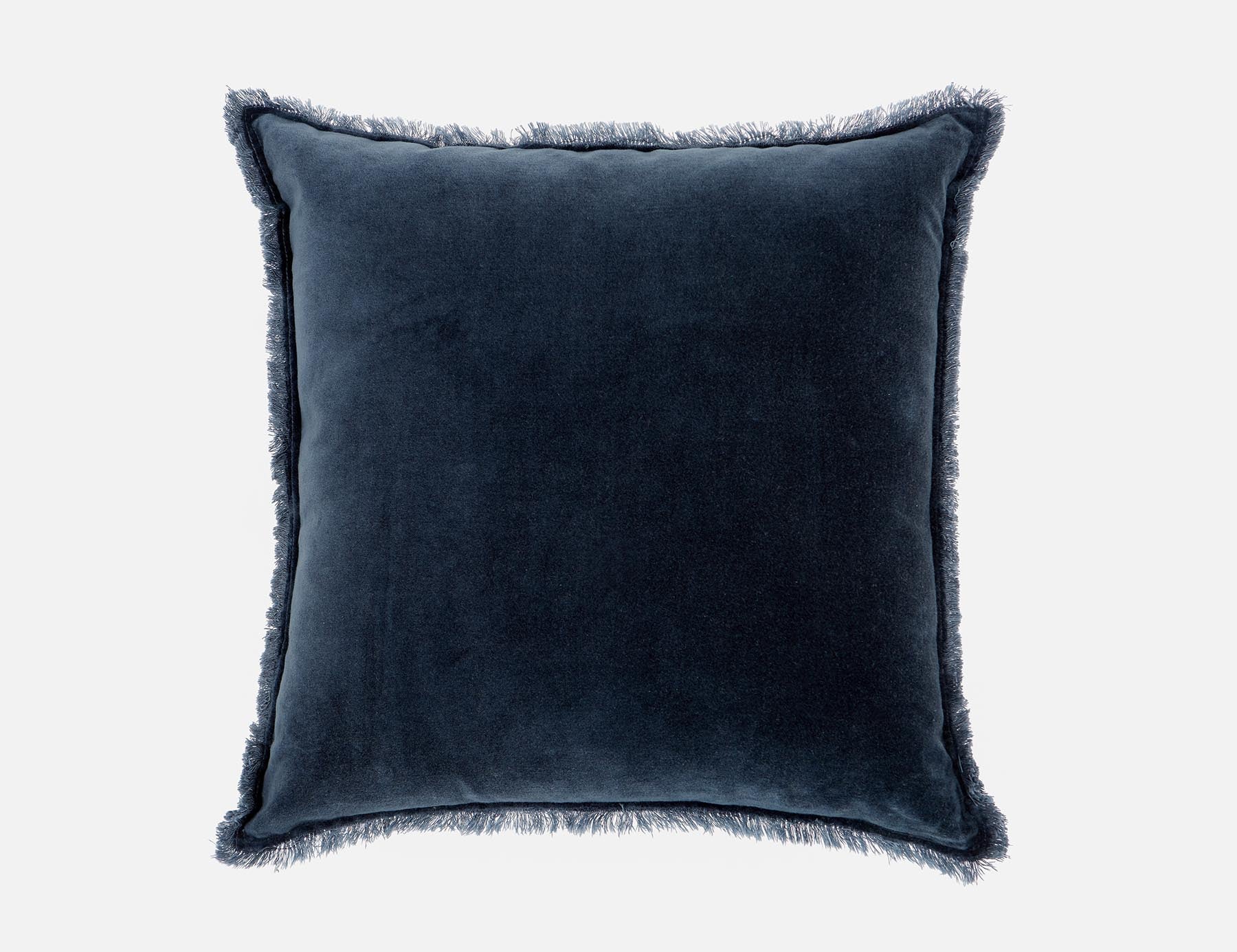 DULCE - coussin en velours 50 cm x 50 cm - Minuit