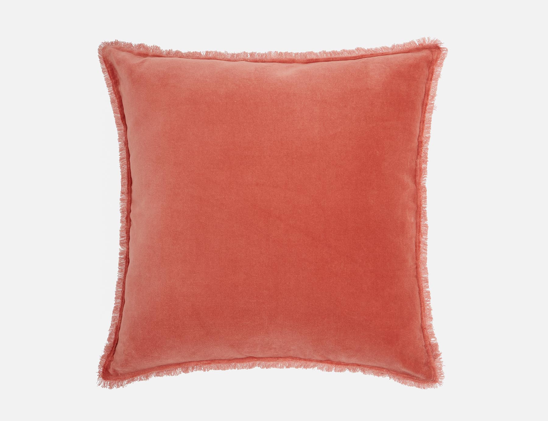 DULCE - coussin en velours 50 cm x 50 cm - Rose