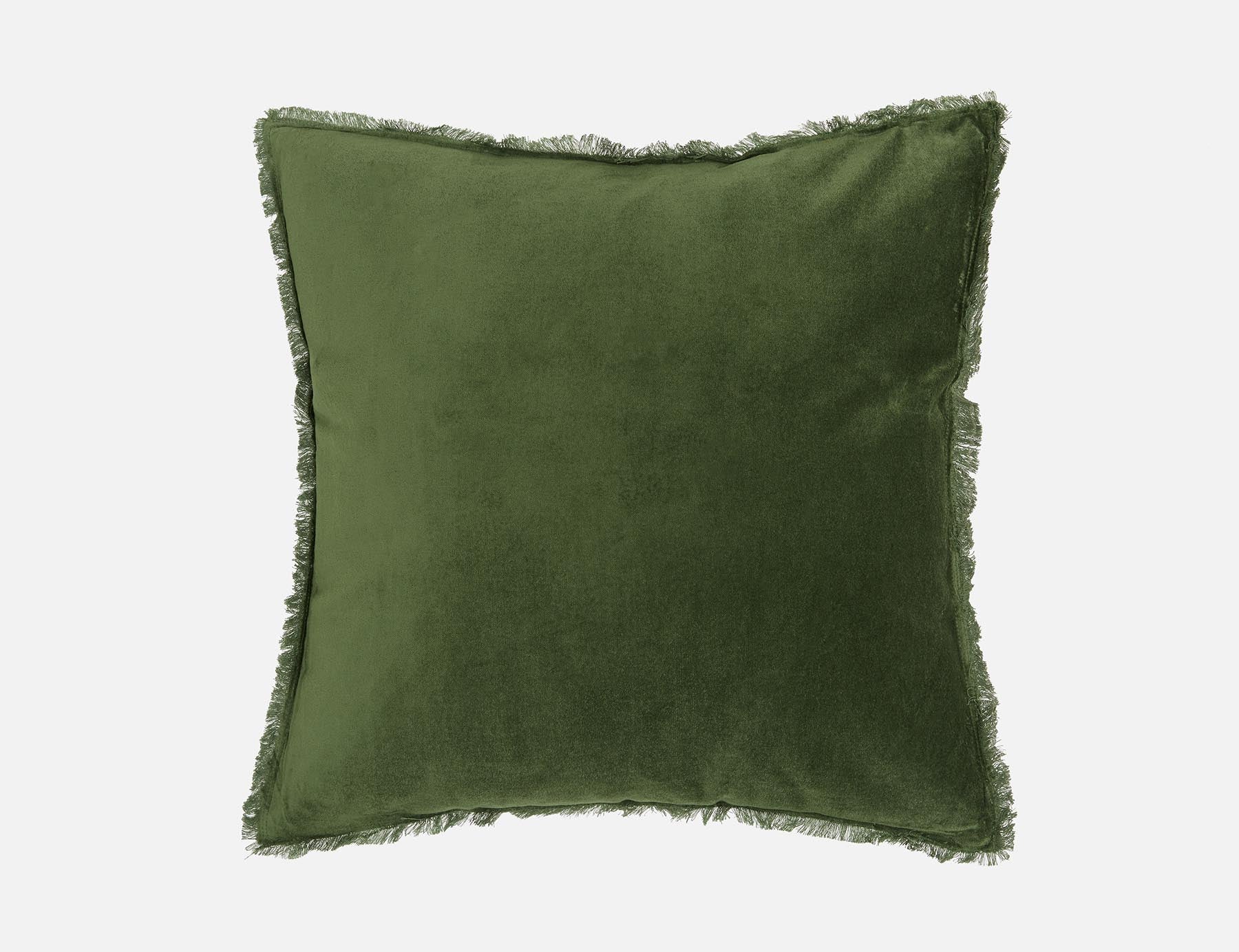 DULCE - coussin en velours 50 cm x 50 cm - Vert