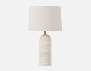 LURAS - table lamp 62 cm height - Beige