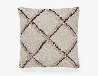 KARLI - coussin 24" x 24" - Beige