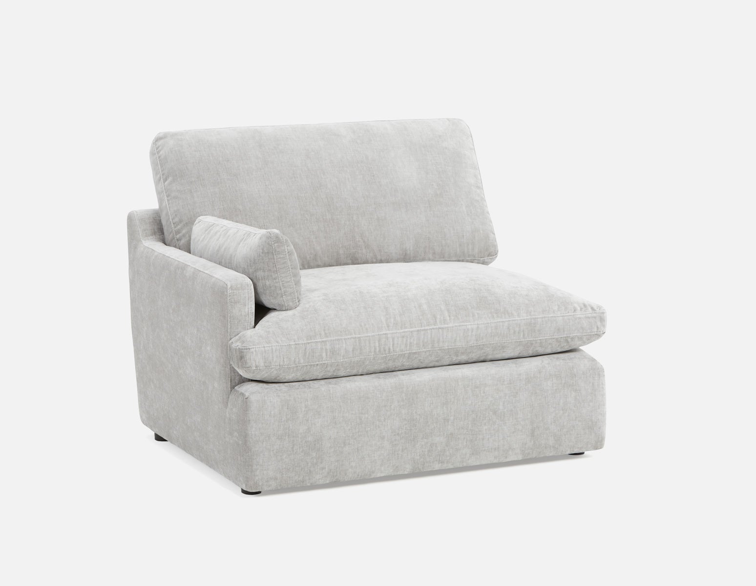 CHABLIS - modular sofa with left arm customize to fit your space - Grey