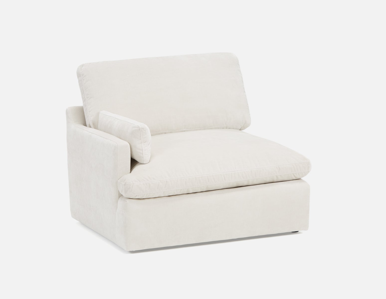 CHABLIS - modular sofa with left arm customize to fit your space - Cream