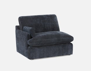 CHABLIS - modular sofa with left arm customize to fit your space - Blue