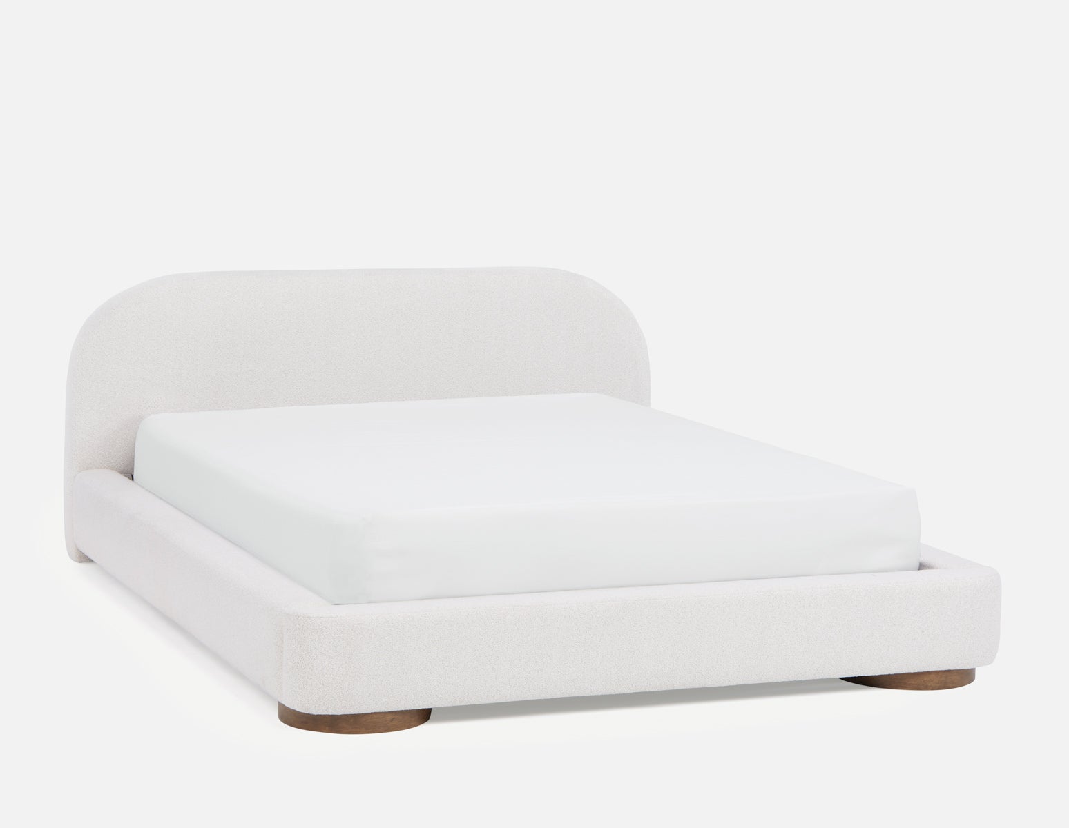 AURETTA - modern contemporary upholstered king size bed - Beige