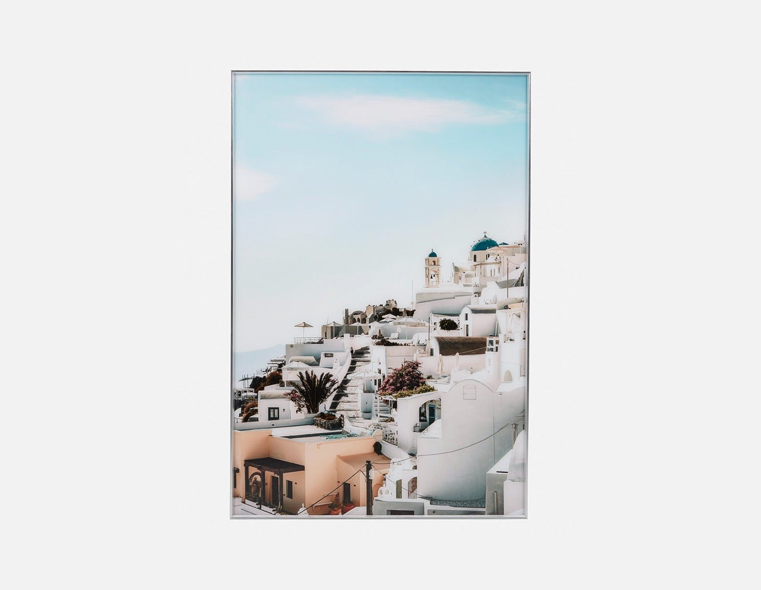 SANTORINI III giclée encadrée 80 cm x 120 cm undefined
