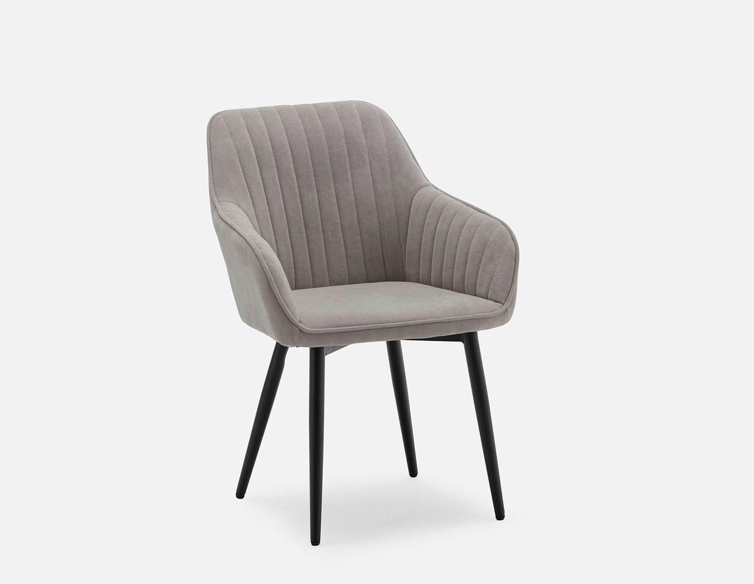 MEDAN - chaise de salle à manger - Gris clair