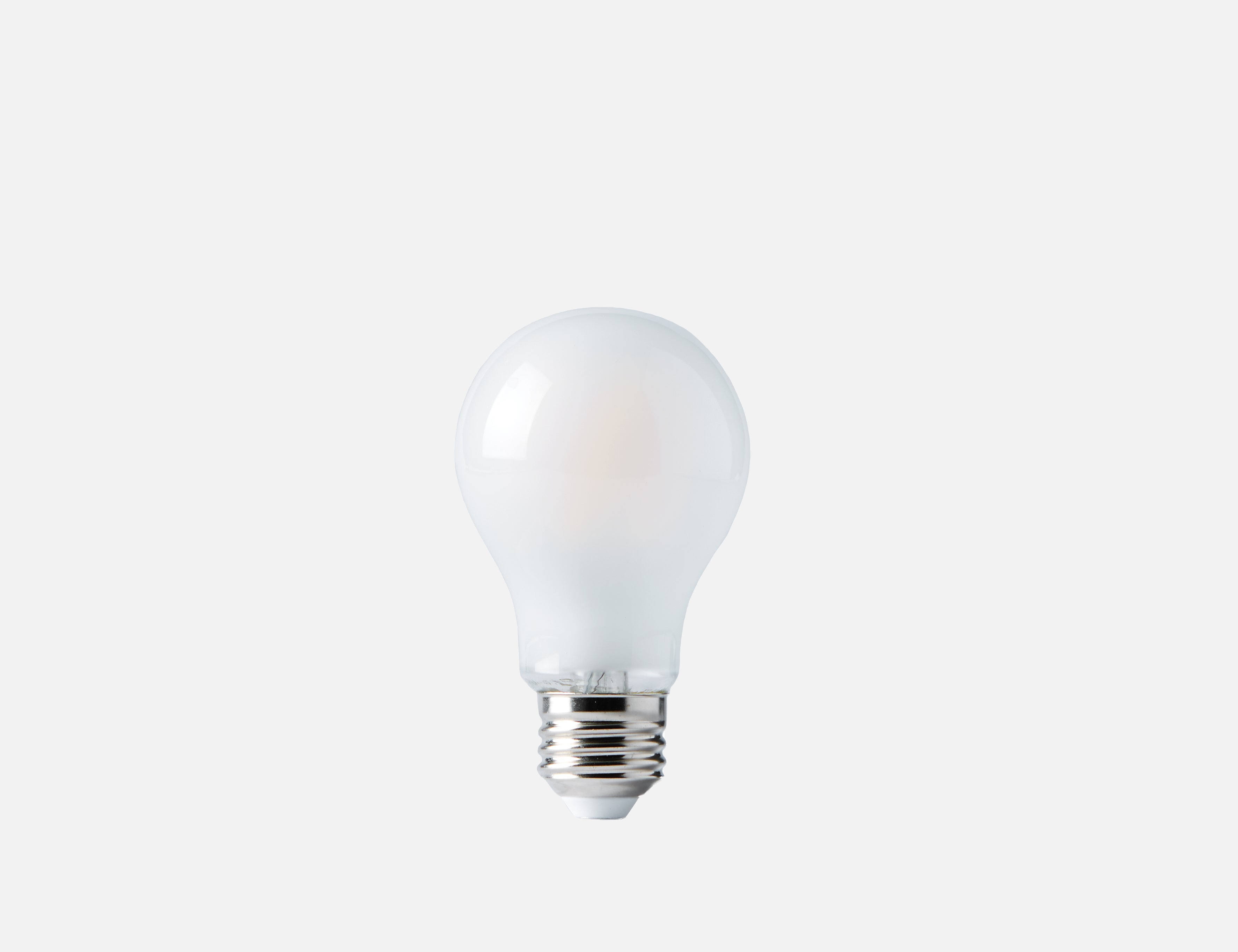 4W A19 E26 - frosted LED lightbulb - White
