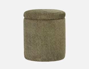 LAURENCE - storage ottoman - Green