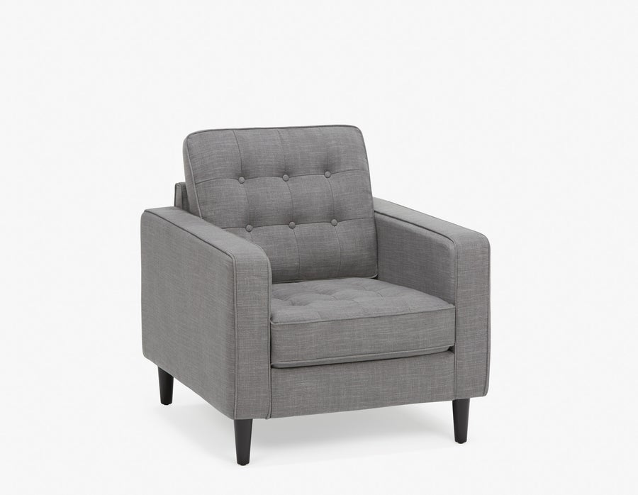 RIVIERA fauteuil moderne 31" du milieu du siècle undefined