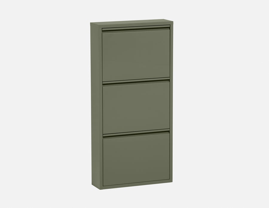 BERT modern 3-door shoe cabinet undefined
