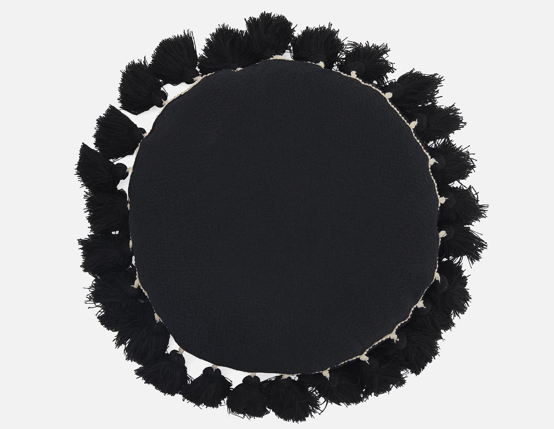 DEMBA - cushion 40 cm x 40 cm - Black