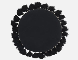DEMBA - cushion 40 cm x 40 cm - Black