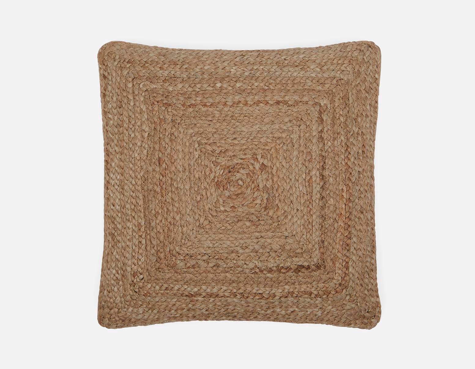 REED - jute cushion 45 cm x 45 cm - Natural