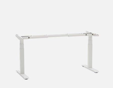 LIFT - 3-stage dual motor electric desk - White