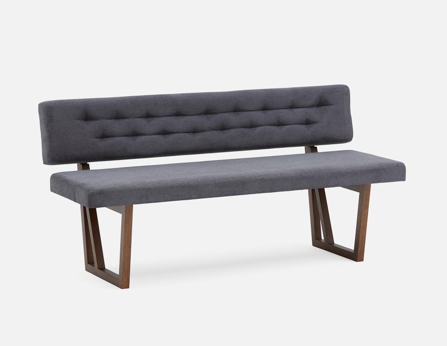 SYLVIA bench with tufted backrest undefined