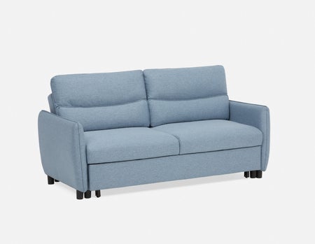VERONIQUE - canapé-lit contemporain - Bleu