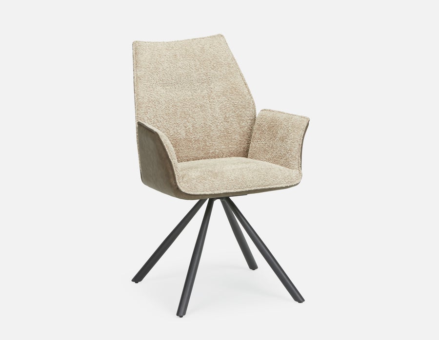 BYRON swivel dining armchair undefined
