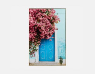 LISBON - giclée encadrée 80 cm x 120 cm - Multi