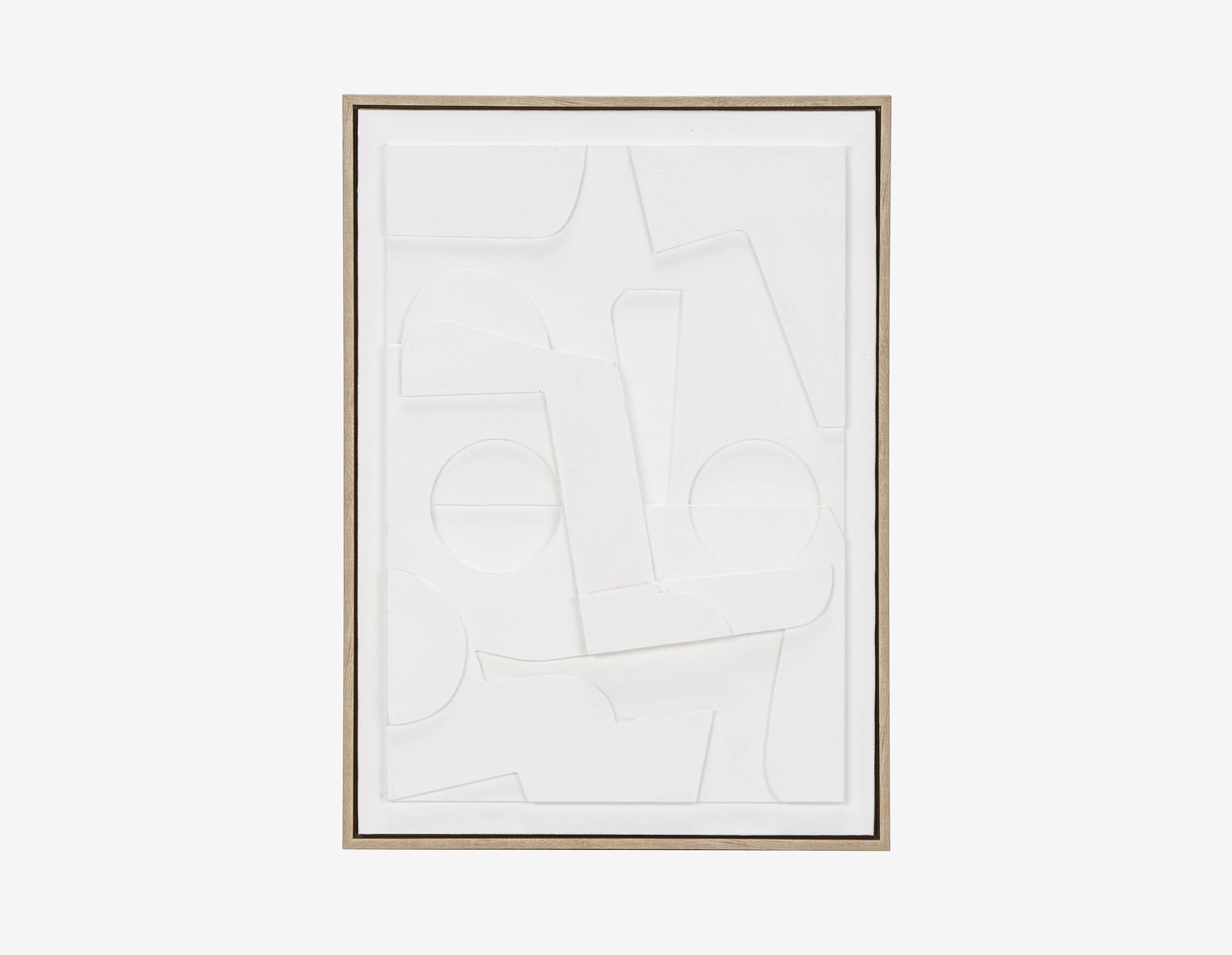 JAMSA - tableau 103 x 143cm - Blanc