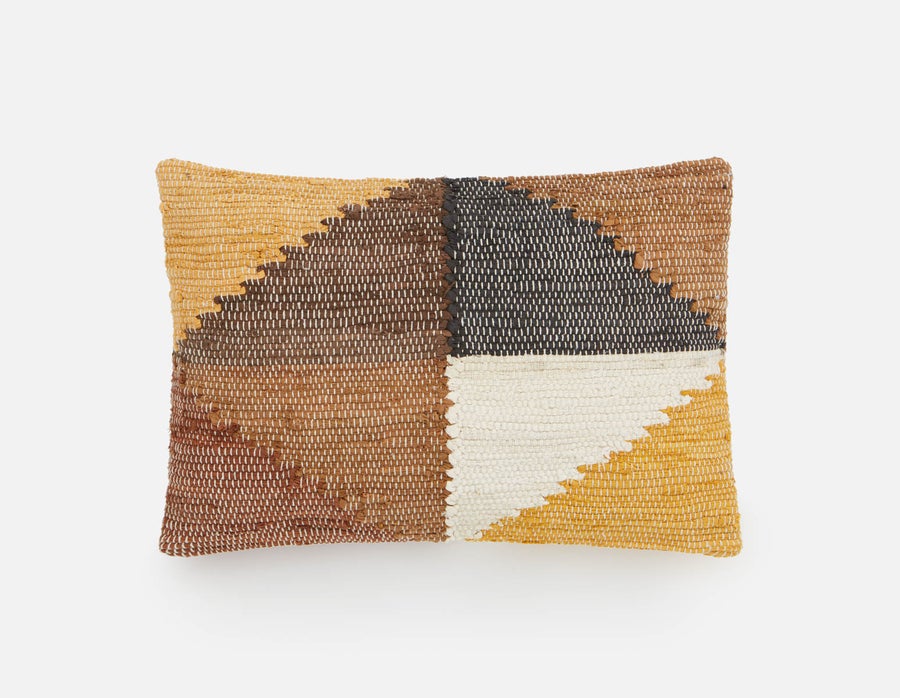 KOLAR coussin chindi en coton 16" x 24" undefined