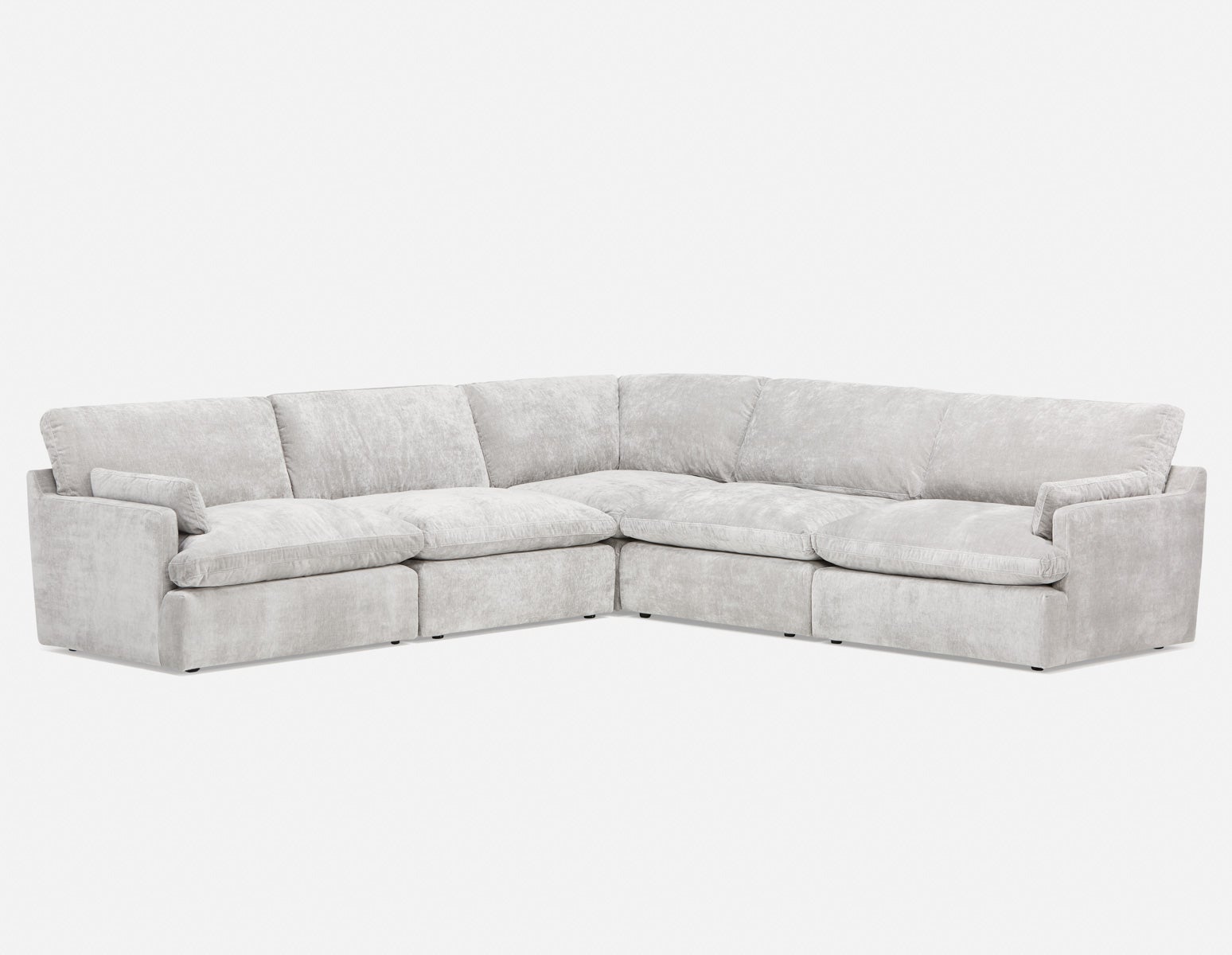 CHABLIS - canapé interchangeable modulaire 5-mcx - Gris