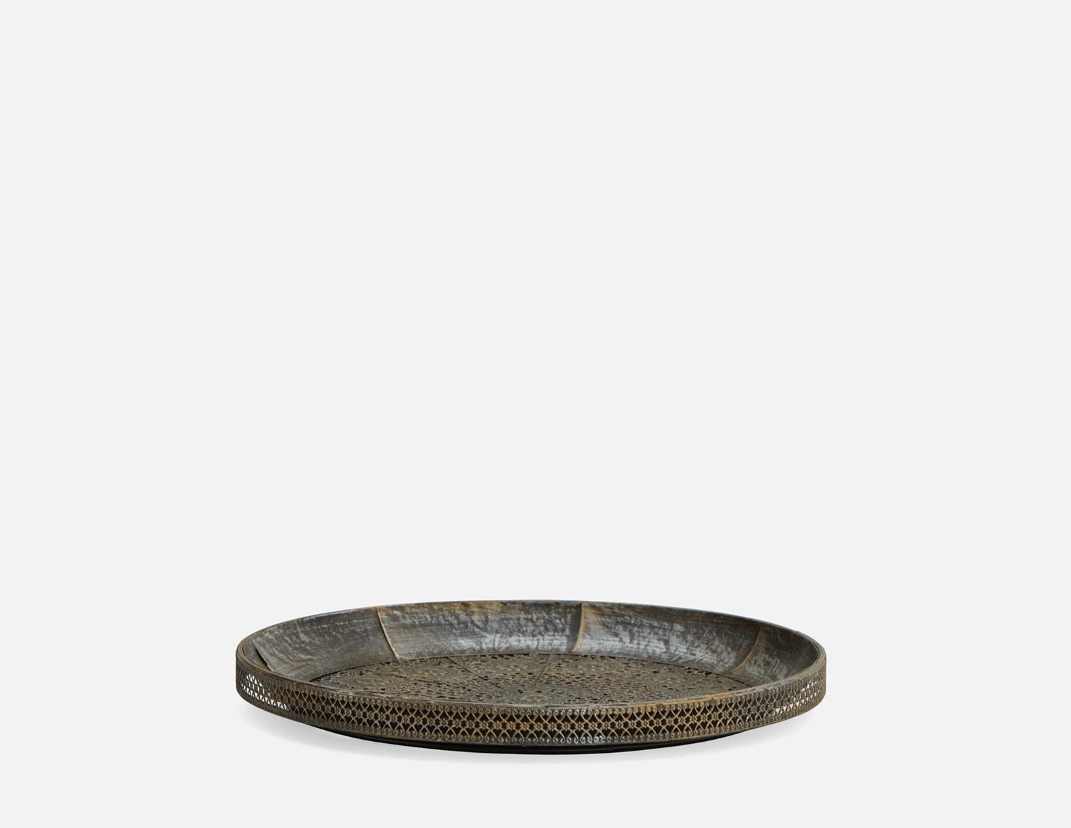 PENTOS - iron tray 32 cm - Gold
