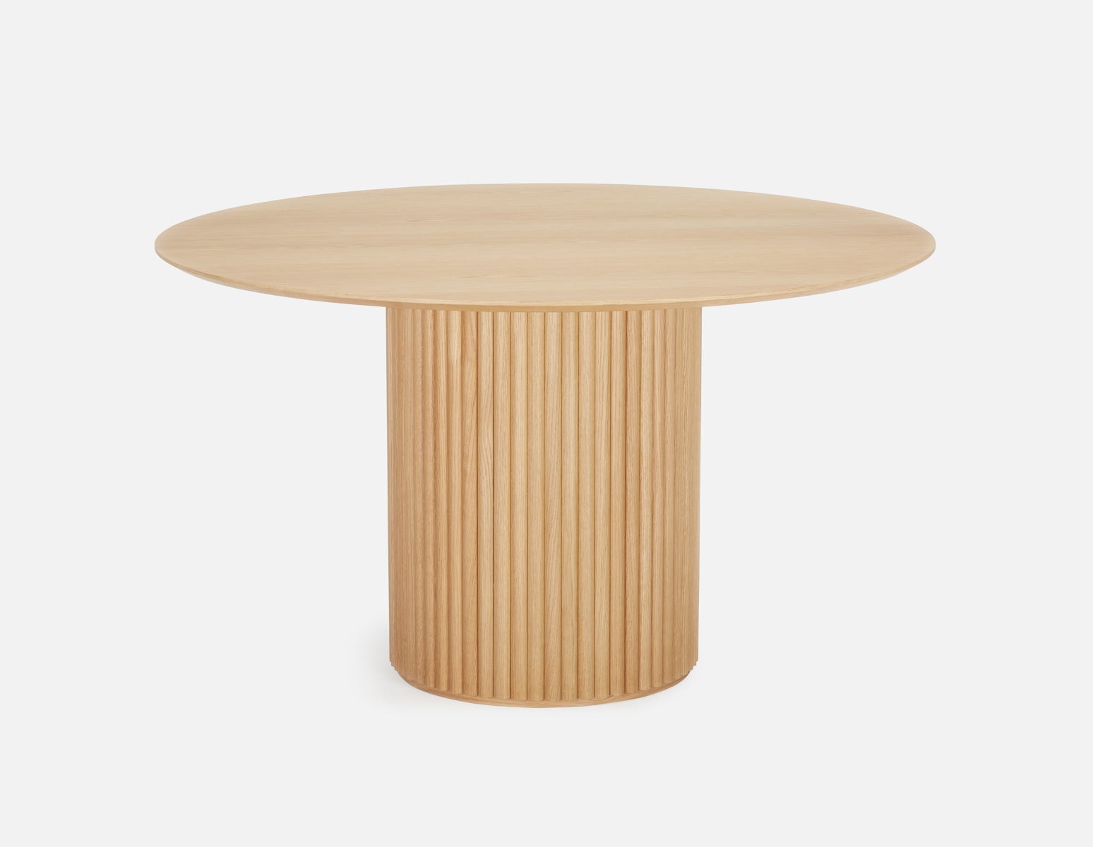 RHODES - round dining table 135cm - Natural