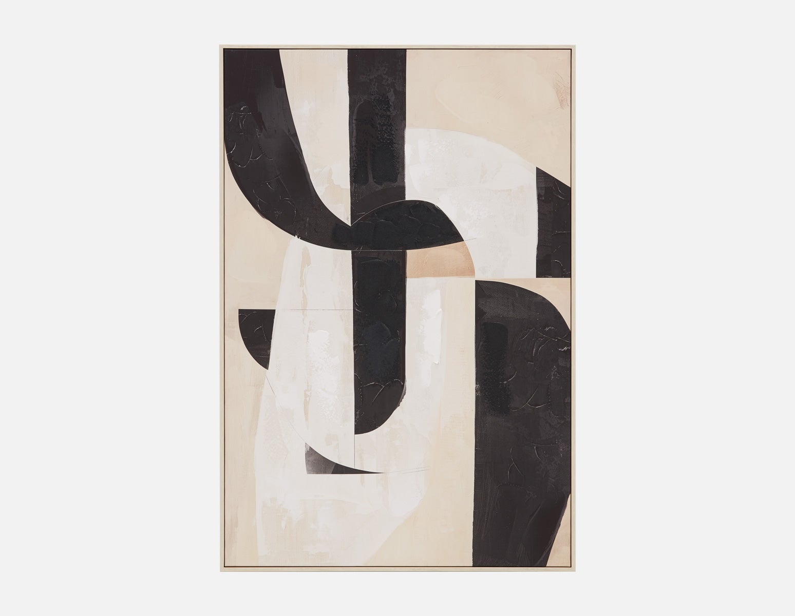 HILLA - framed wall art 83 x 123cm - Multi