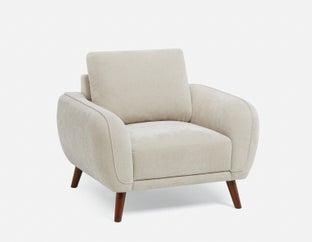 STEF - mid-century modern armchair - Beige