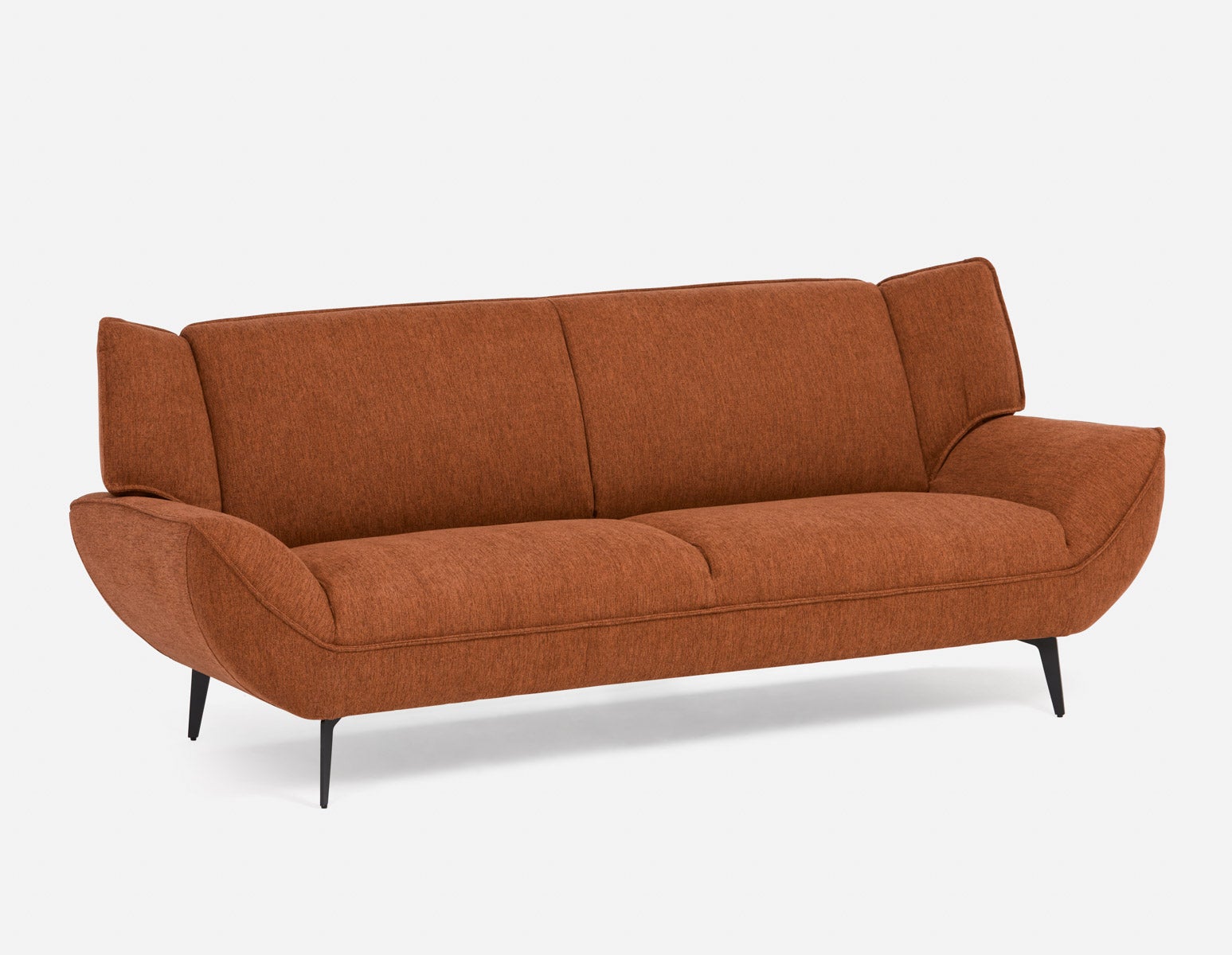 MARJORIE - modern contemporary sofa - Rust