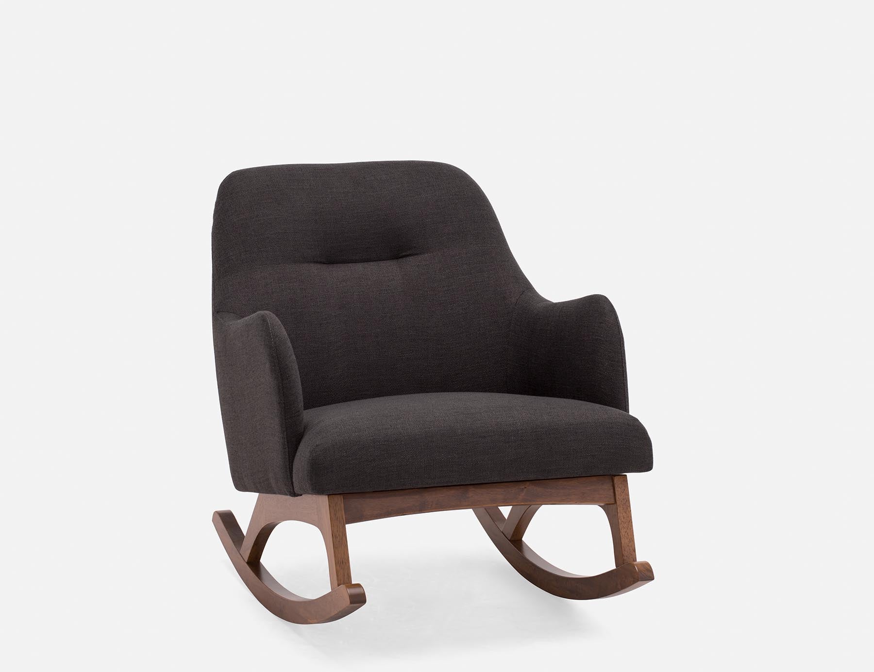 ROCKO - fauteuil berçant - Gris foncé