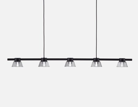 VENA - Suspension industrielle moderne 95.5 cm - Noir