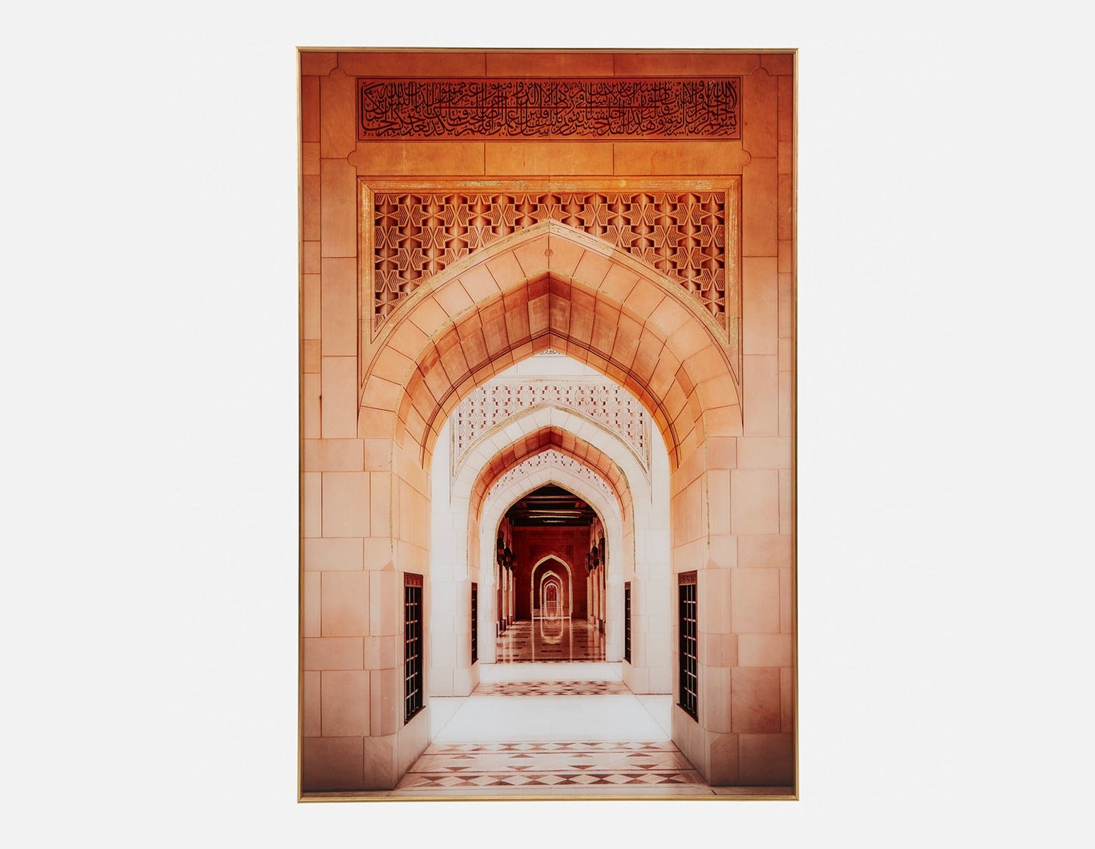 QABOOS II framed giclée 100 cm x 150 cm undefined