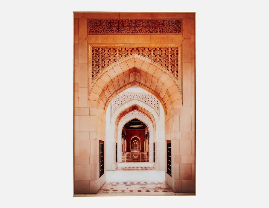 QABOOS II framed giclée 100 cm x 150 cm undefined