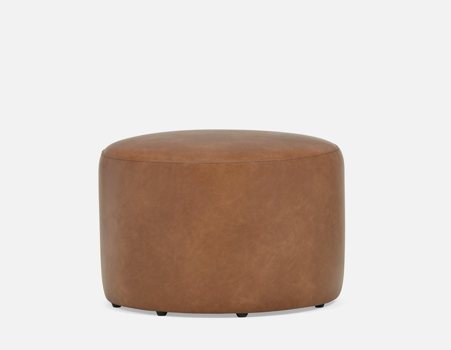 VASTO leatherette ottoman undefined