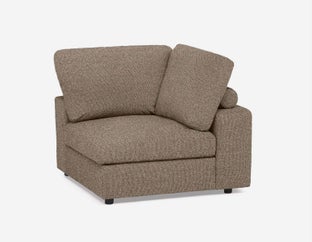 OLISA - contemporary modular corner sofa - Graphite