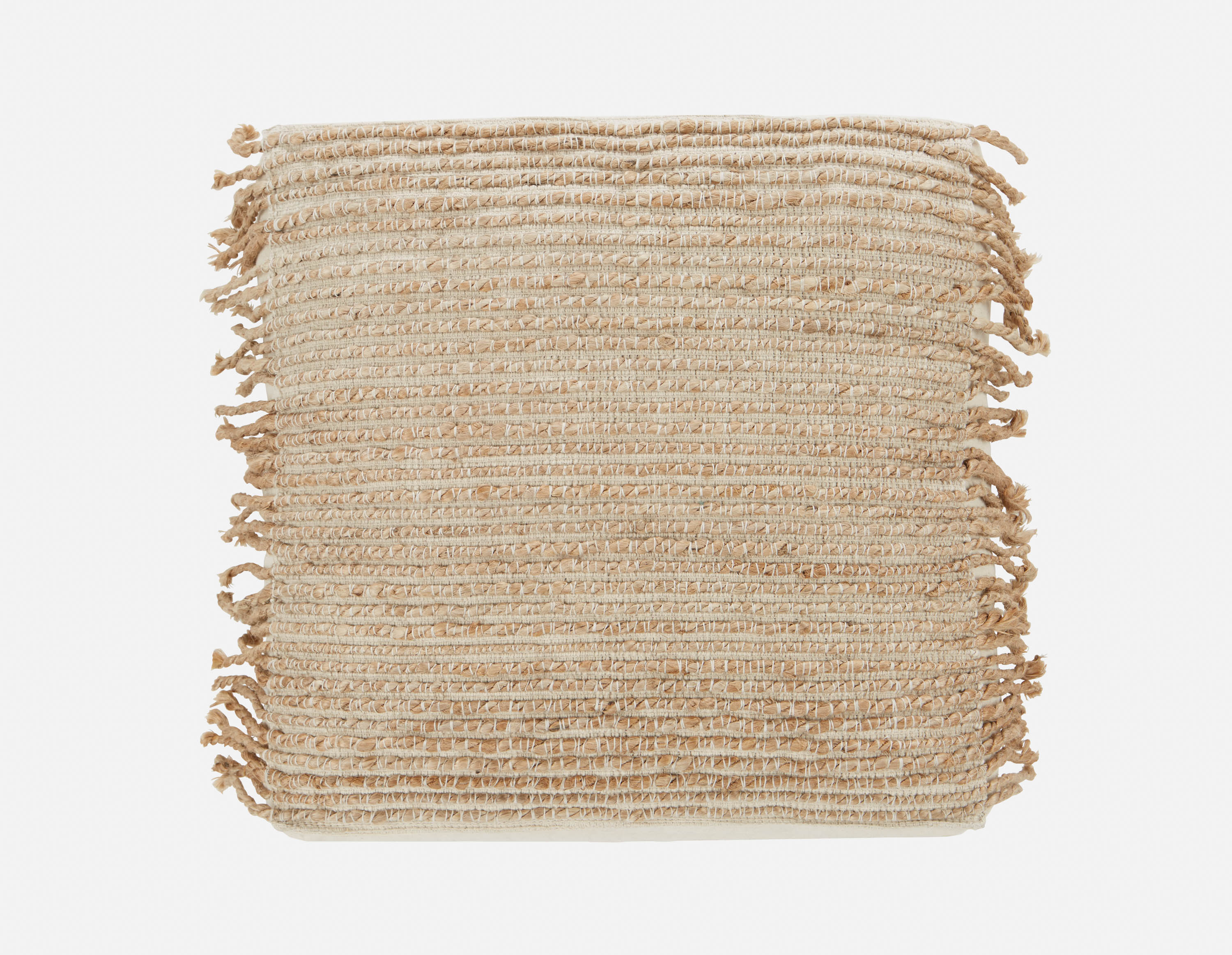 ISABELA - floor cushion 50x50x10cm - Natural