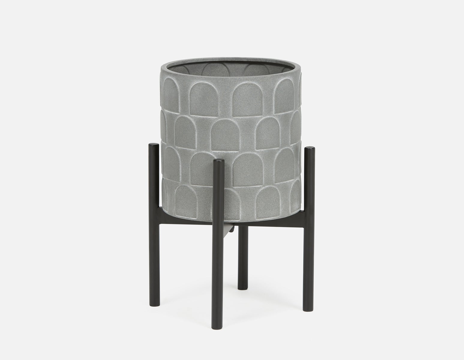 DREW cache-pot et support en métal 21 cm undefined
