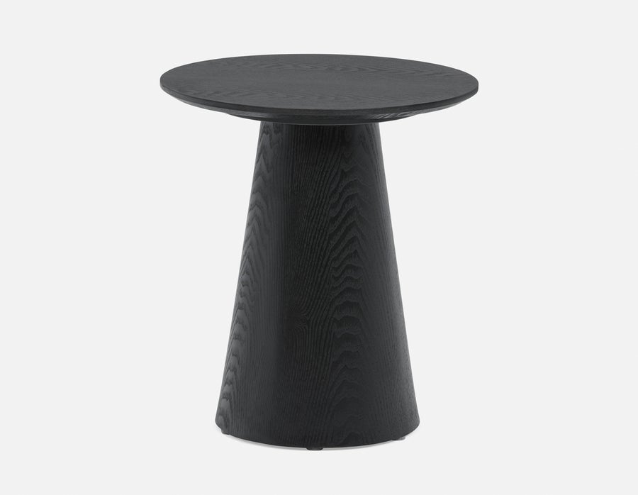 SORENO minimalist contemporary round end table 45 cm undefined
