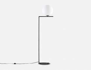 BALLA - lampe sur pied 165 cm haut. - Noir