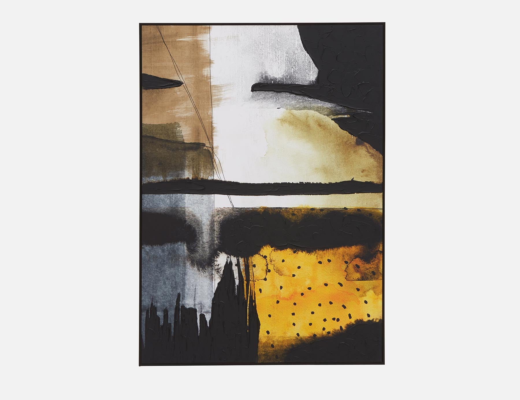 TALAS - painting 102 cm x 142 cm - Multi