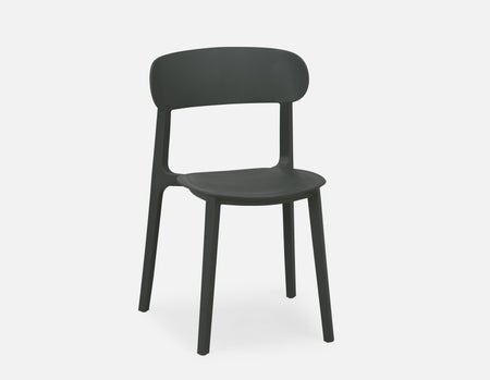 ATLANTA - chaise intérieur/extérieur - Noir