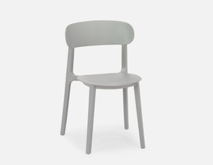 ATLANTA - indoor/outdoor dining chair - Grey