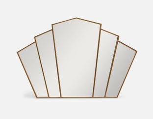 JAVION - mirror 80 cm x 120 cm - Gold