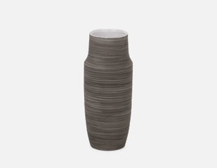 INA - ceramic vase 35 cm - Grey