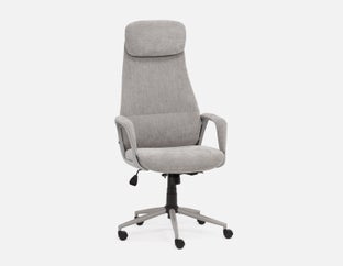 LAZSLO - chaise de bureau ergonomique - Gris