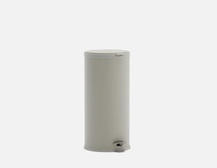 STRATO - pedal waste bin 30 l - Beige