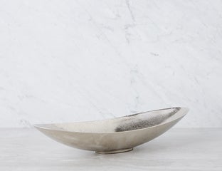 AVADI - aluminum bowl 50 cm - Silver